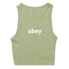 Obey Womens Lower Case Fern