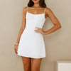 Spring Fling Escape Mini Dress White