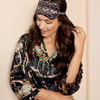 Eye Mask Satin Black Mystic Moth - Default Title