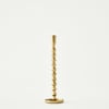 Sofya Gold Taper Candle Holder - 13"x3.5"