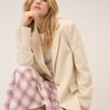 Cream Boyfriend Blazer
