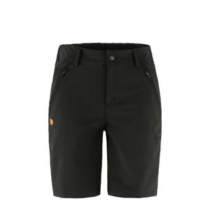 Fjallraven Womens Abisko Trail Stretch Shorts Black