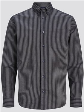 Jack & Jones Brook Oxford Shirt - Brindle / Medium Grey - XL