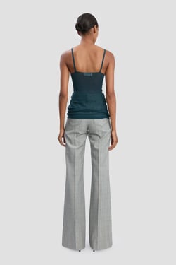 Victoria Beckham Cami Top In Teal - XL - Womens