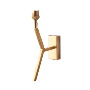 Daks wall fitting in brass