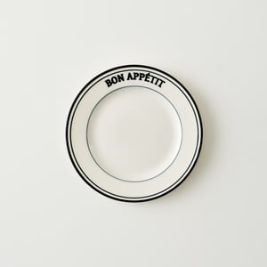 Bon Appetit Porcelain Dessert Plate