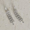 925 Silver Ice Queen Earrings Silver