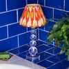 Tiny Aurora rechargeable table lamp in clear