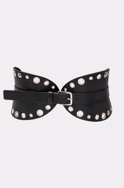 AKIRA Cinch It Belt | Black | Size 1X/2X