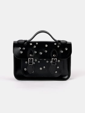The Mini - High Shine Black with Swarovski® Crystals