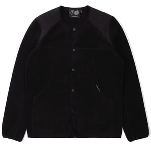 Purple Mountain Observatory Micro Fleece Cardigan Black