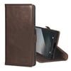Galaxy S25 Ultra Leather Case (with Stand Function) - Dark Brown