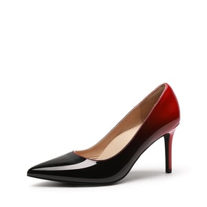DREAM PAIRS Comfy Pointed Toe Stiletto Heel Chic Pumps