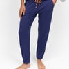 Indigo Womens Jersey Pyjama Bottoms - 8