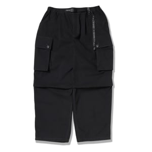 Gramicci x And Wander Military Wide Pant Black