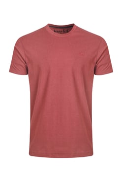 Weird Fish Hooked Branded T-Shirt Rosewood Size S