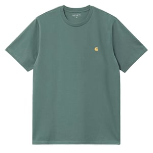 Carhartt WIP S/S Chase T-Shirt Silver Pine / Gold