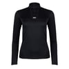 Paramo Womens Cambia Zip Neck Top Black