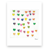 Tiny Drops of Love Mini Art Print