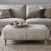 nkuku Aranya Upholstered Ottoman | Seating | One Size | Natural