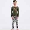 Boys Wild Moose Pajama Set