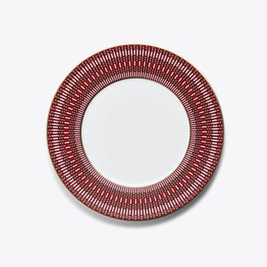 Arcadia Red Dinner Plates - Red | Baccarat