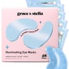 illuminating Blue eye masks - 48 Pairs
