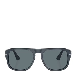 Persol Jean PO3310S Sunglasses Dusty Blue / Dark Blue Polar Lens