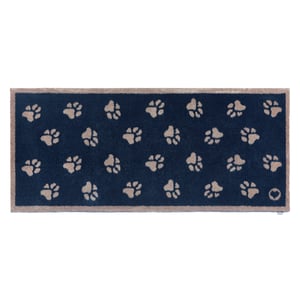 Pet 10 Navy Washable Runner - 65x150cm
