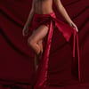 THE SATIN MINI SKIRT