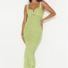 Party Pal Maxi Dress Lime