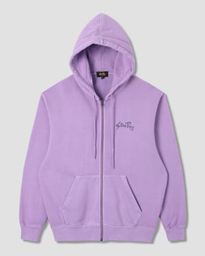 Stan OG Zip Hood (Washed Lavendar) - XXL