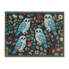 Alison's Owl Washable Doormat - 65x85cm