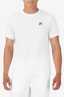 Whiteline Crew Pro Tennis Top - UK XL