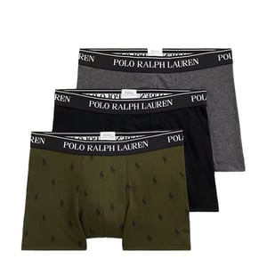 Polo Ralph Lauren Classic Trunk 3-Pack Black / Barclay Heather / Armadillo