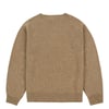 Sunspel Womens Lambswool Crew Mink