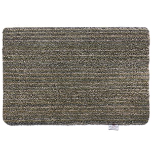 Candy Sage Green Stripe Doormat - 50x75cm