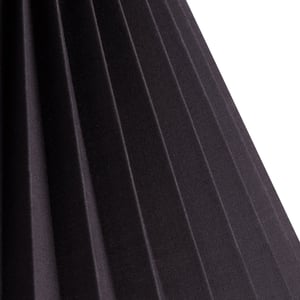 30cm empire folded shade in black