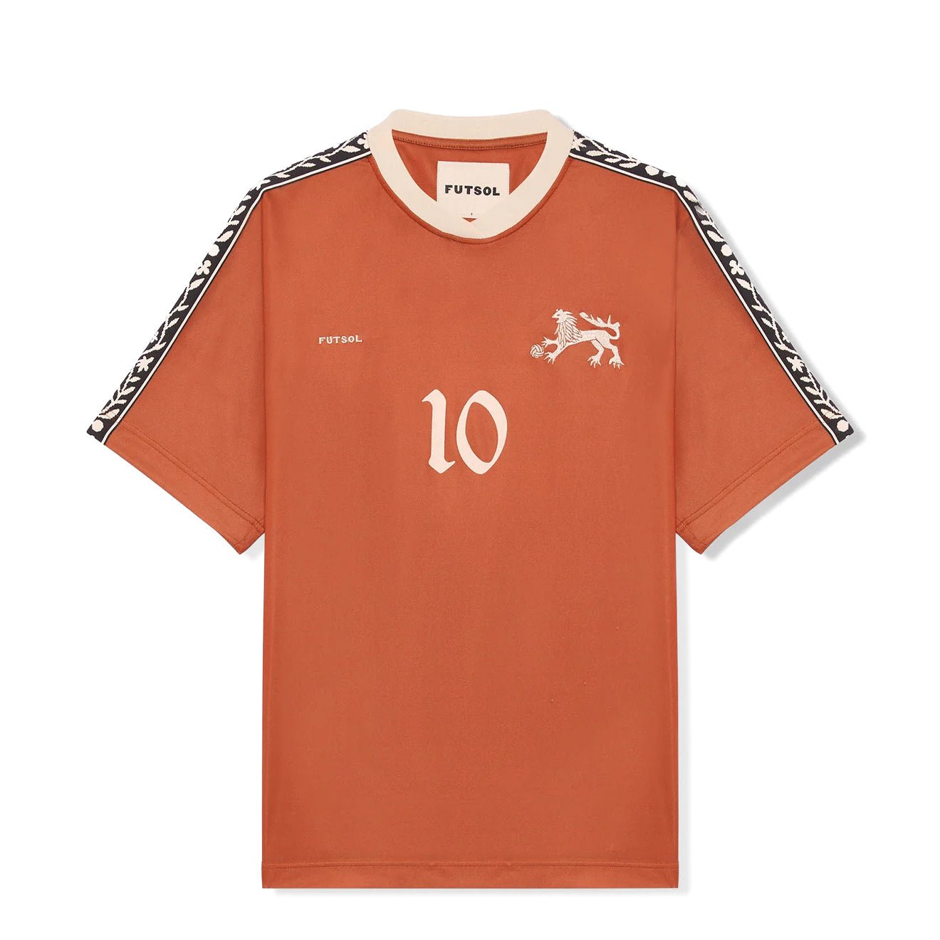 Futsol Short Sleeve Jersey Rust Lion