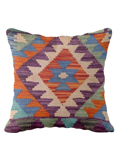 Afghan Kilim Cushion Cover - 45 x 45 cm