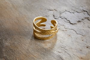 nkuku Katai Ring | Gifting | One Size | Gold