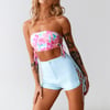 HELLO MOLLY Confetti Bustier Top Multi