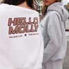 BASE Fleece Round Neck Sweatshirt White