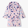 Girls Night Sky Fuzzy Fleece Robe