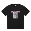 Postal Sickboy Print Tee Black