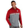 Men's Antigua USA Pace 1/4 Zip Red Pullover / 2X
