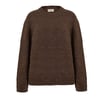 Brampton Crew Neck Jumper in Peat