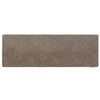 Plain Fleck - Coffee Washable Runner - 65X230cm