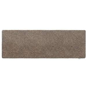 Plain Fleck - Coffee Washable Runner - 65X230cm