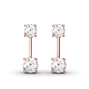 Jeulia Humble Elegance Drop Earrings